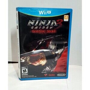 Ninja Gaiden 3 Razor’s Edge Wii U 2012 Complete Manual Tested Nintendo